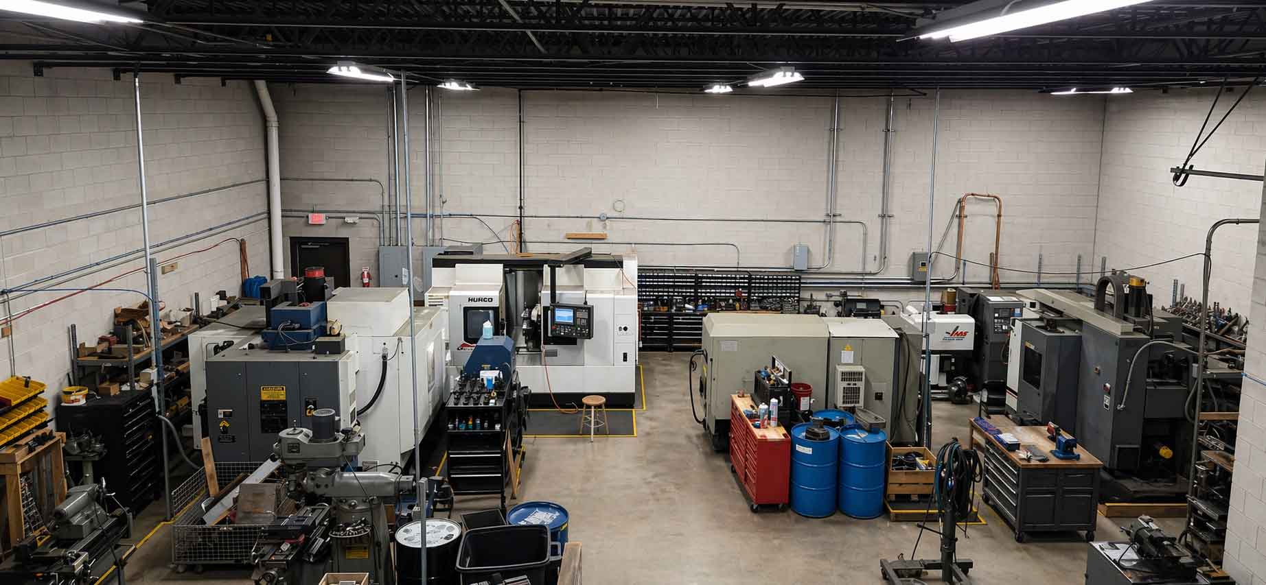 Shop Floor — CNC Machining Centers